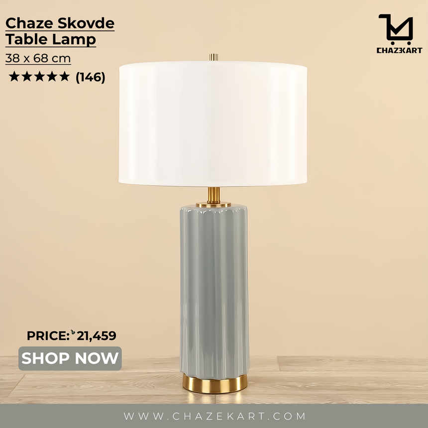 Chaze Skovde, Table Lamp 38×68 cm