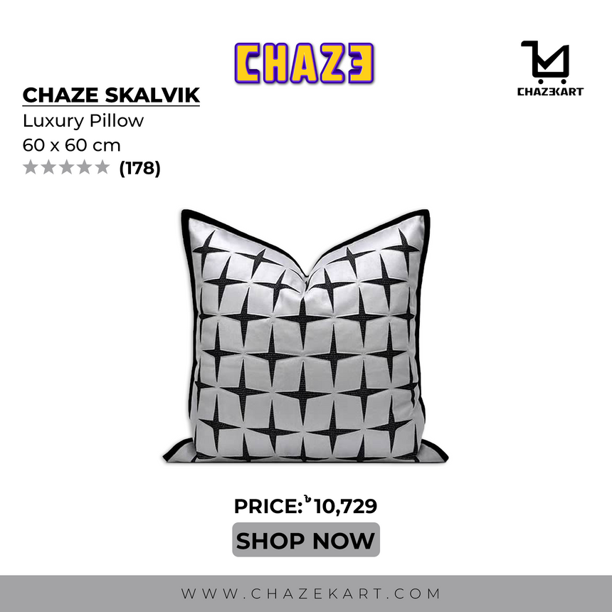 Chaze Skalvik, Luxury Pillow 60x60 cm