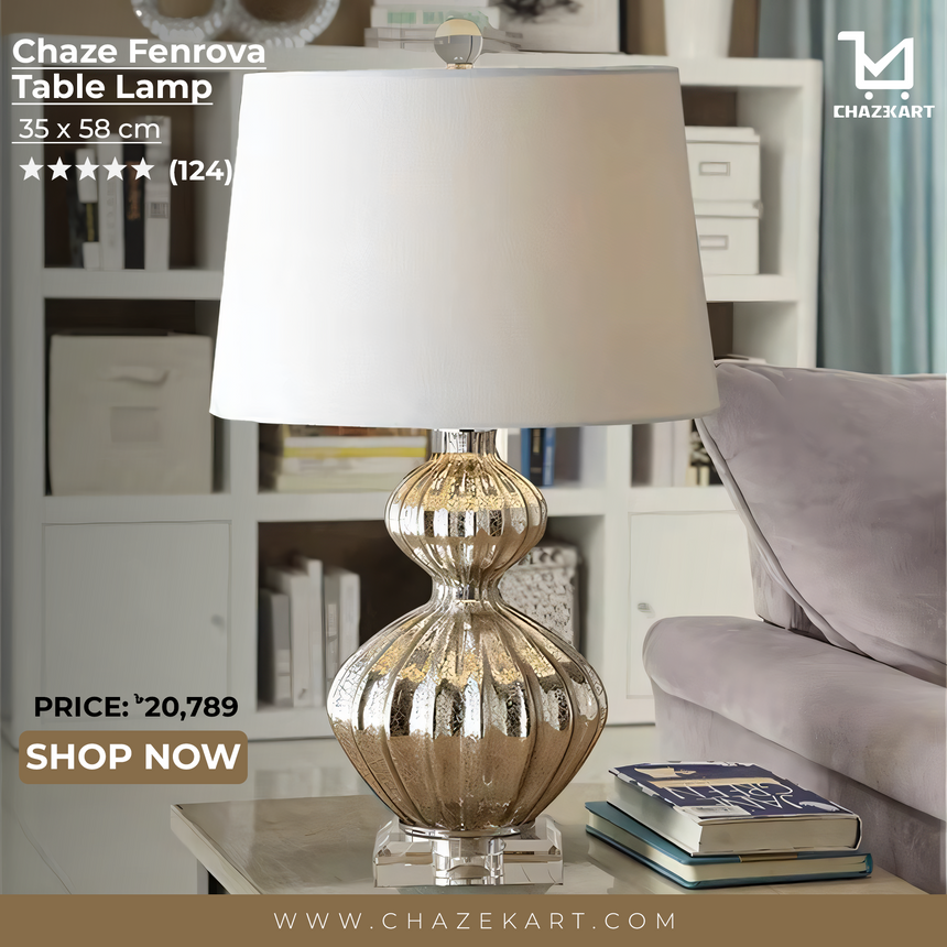 Chaze Fenrova, Table Lamp 35x58 cm