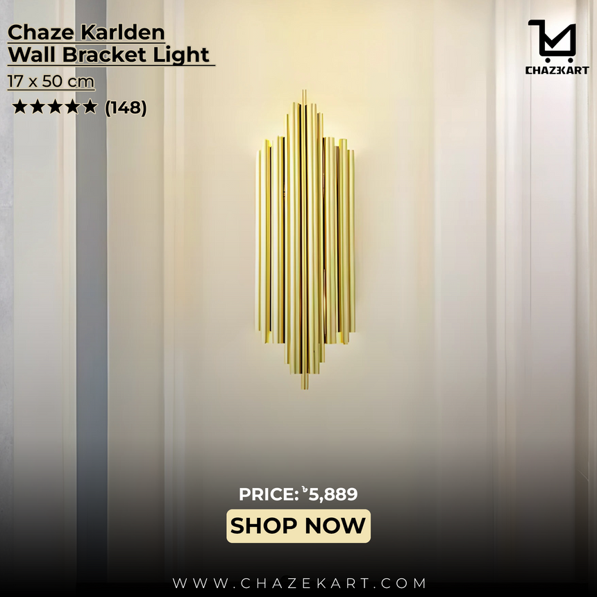 Chaze Karlden, Wall Bracket Light 17x50 cm