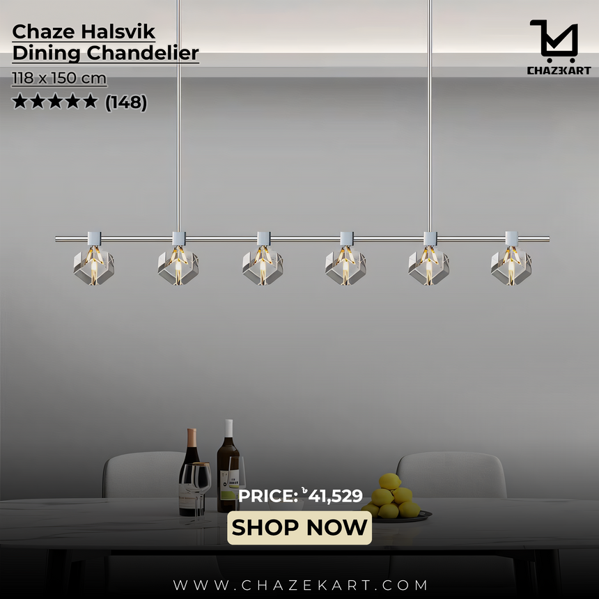 Chaze Halsvik, Dining Chandelier 118x150 cm
