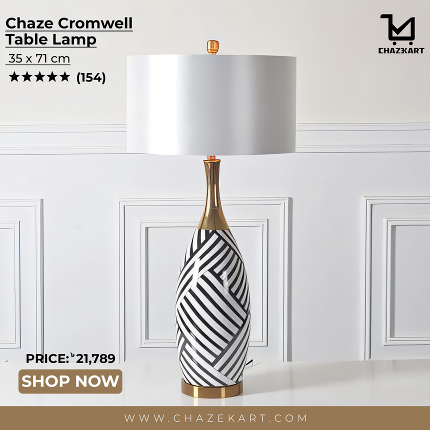 Chaze Cromwell, Table Lamp 35x71 cm