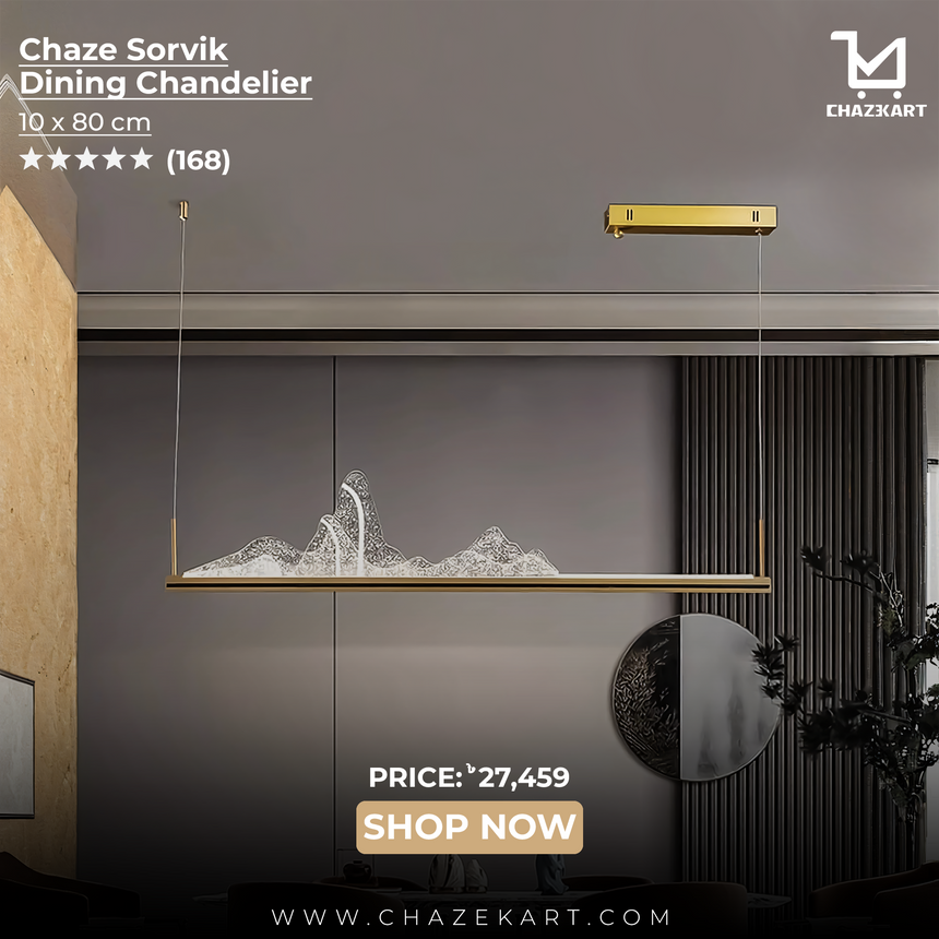 Chaze Sorvik, Dining Chandelier 10x80 cm