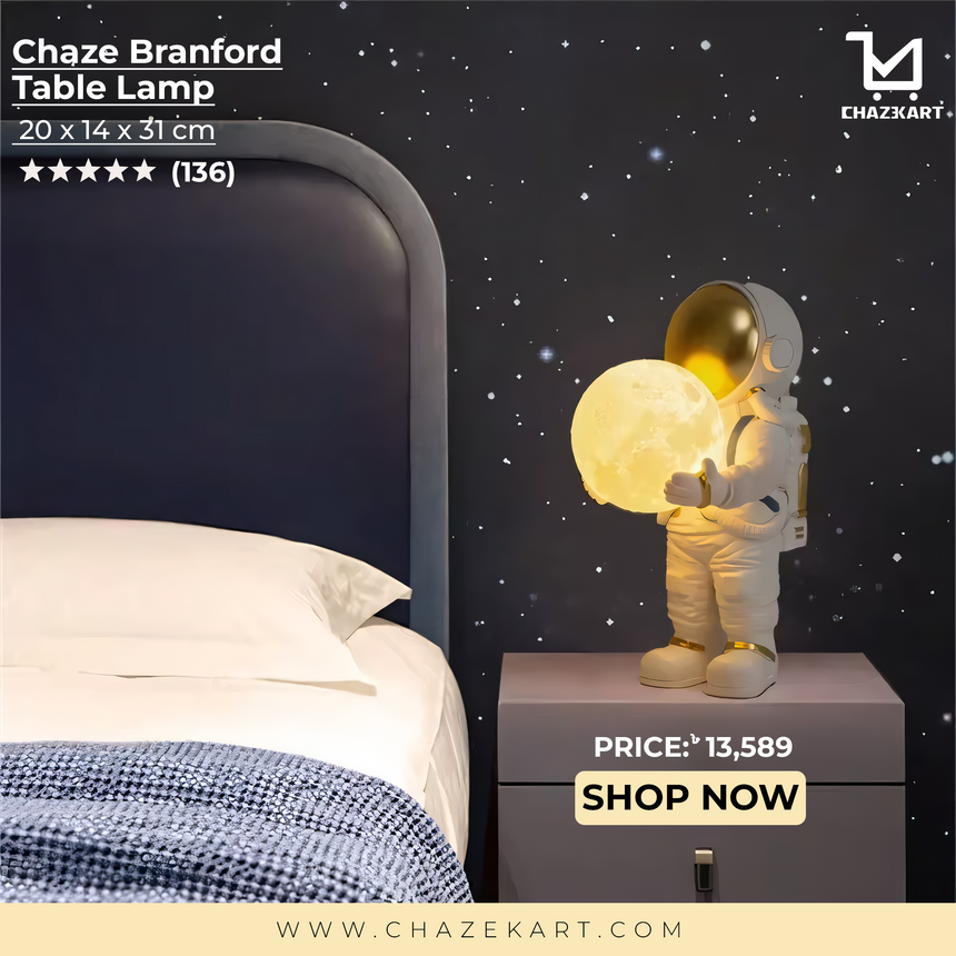 Chaze Branford, Table Lamp 20x14x31 cm