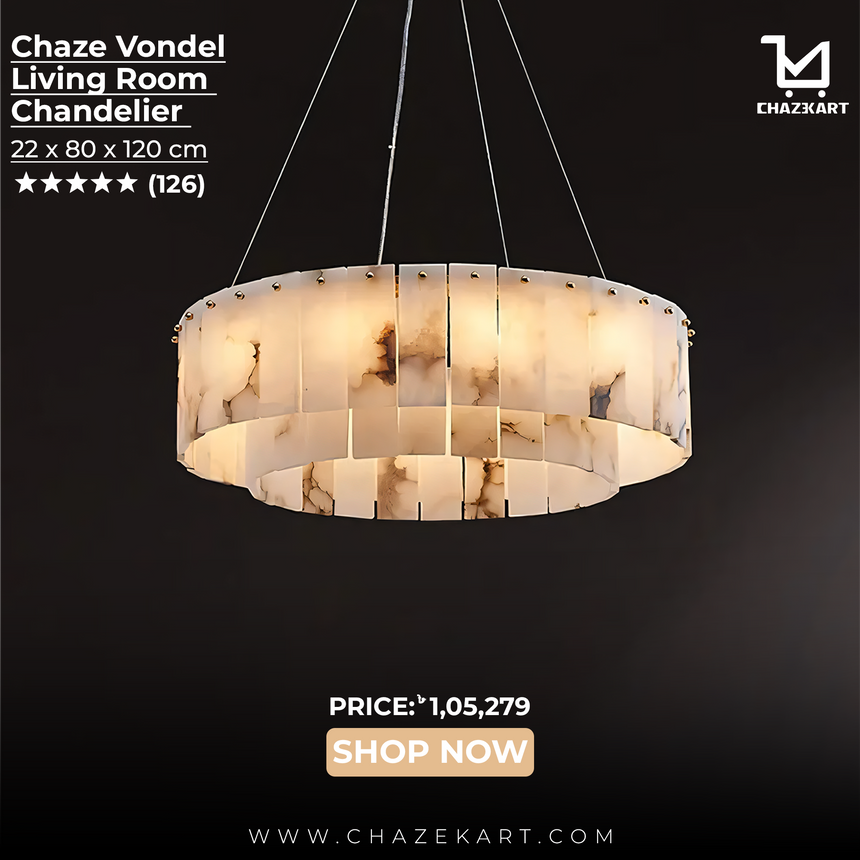 Chaze Vondel, Living Room Chandelier 22x80x120 cm