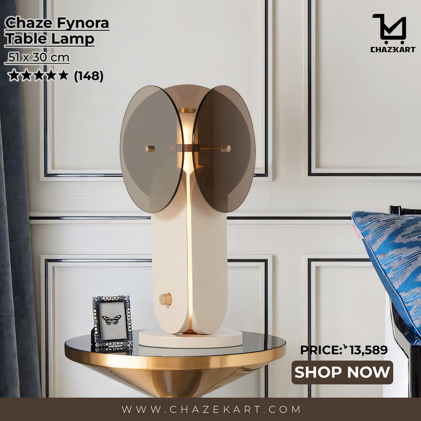 Chaze Fynora, Table Lamp 51x30 cm