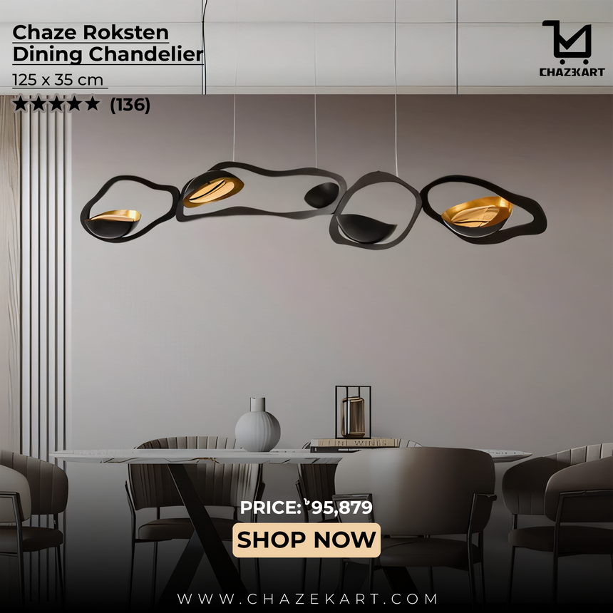 Chaze Roksten, Dining Chandelier 125x35 cm