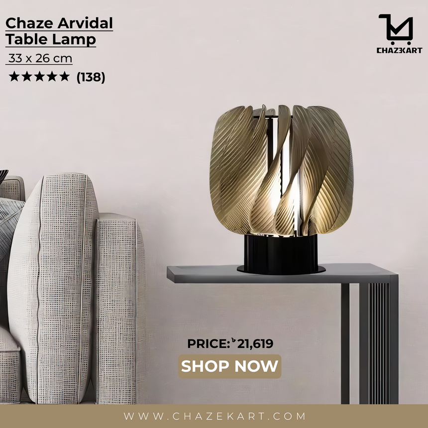 Chaze Arvidal, Table Lamp 33x26 cm