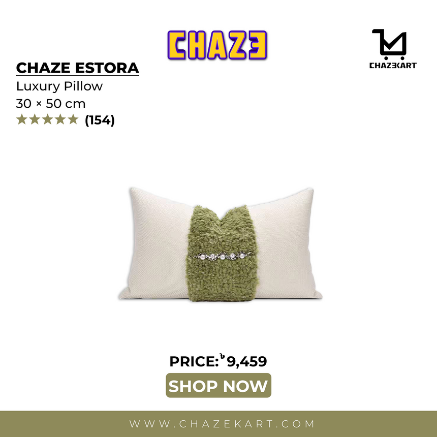 Chaze Estora, Luxury Pillow 30×50 cm