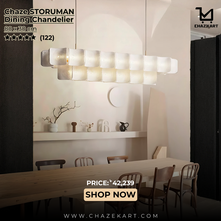 CHAZE STORUMAN, Dining Chandelier 80x30 cm