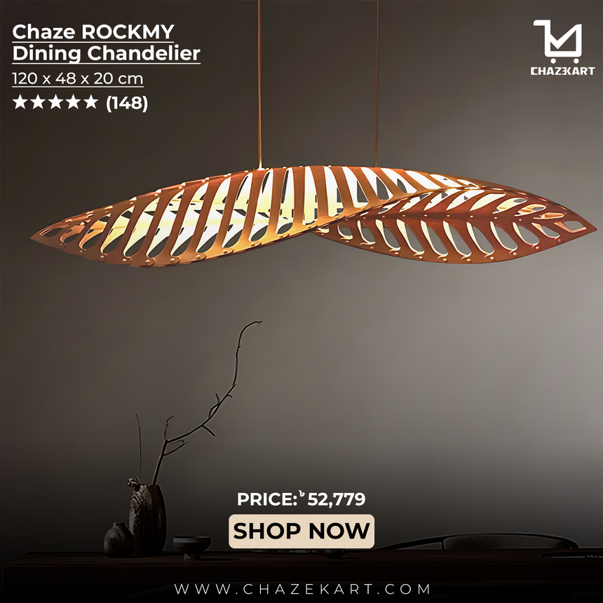 CHAZE ROCKMY, Dining Chandelier 120x48x20 cm