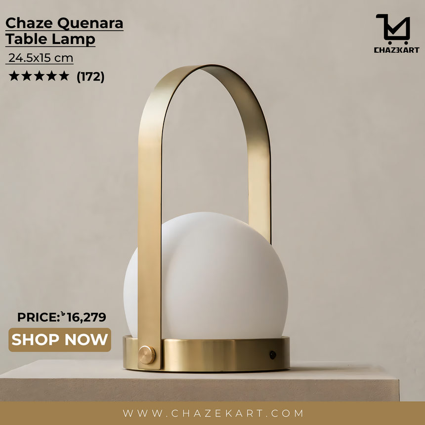 Chaze Quenara, Table Lamp 24.5x15 cm
