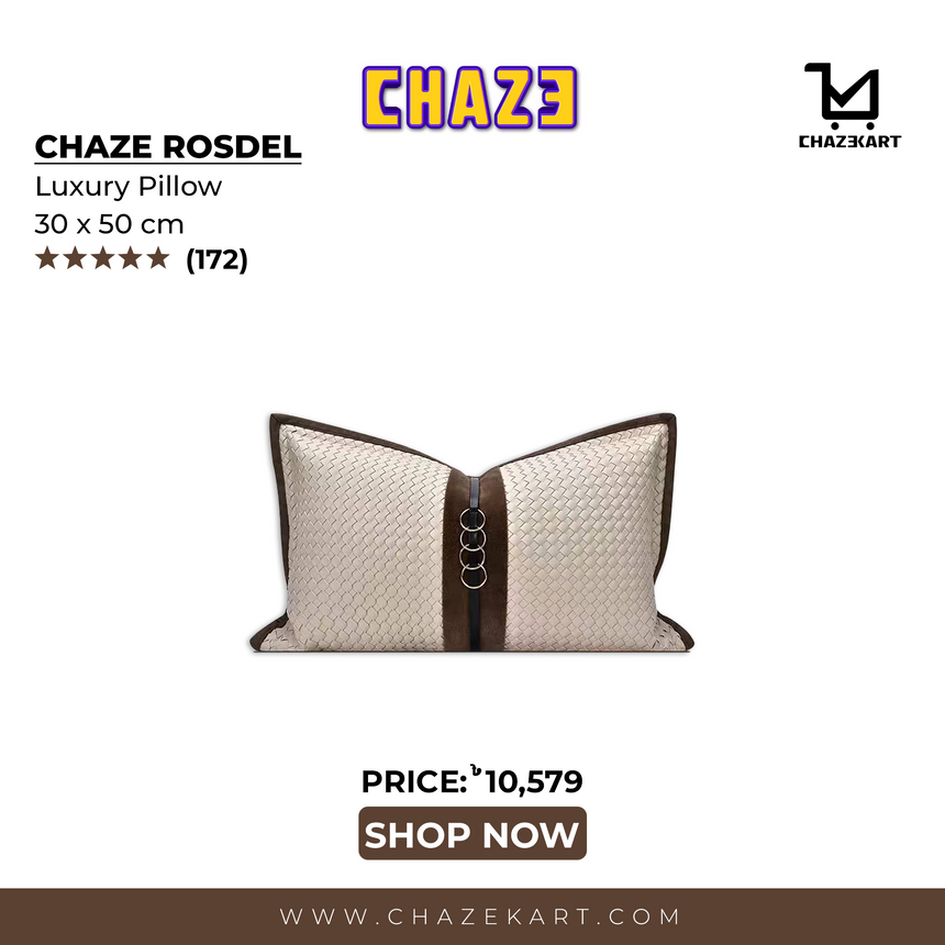 Chaze Rosdel, Luxury Pillow 30x50 cm