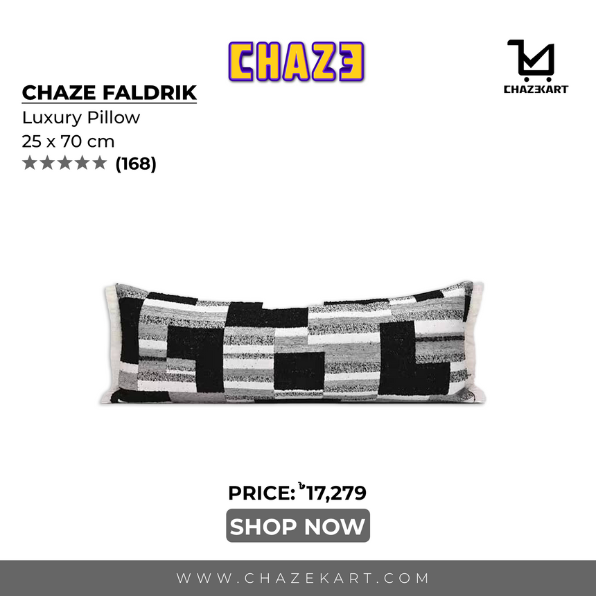 Chaze Faldrik, Luxury Pillow 25x70 cm