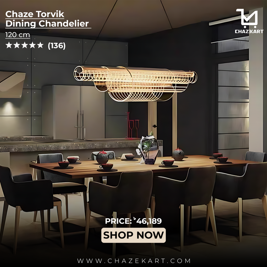 Chaze Torvik, Dining Chandelier 120 cm