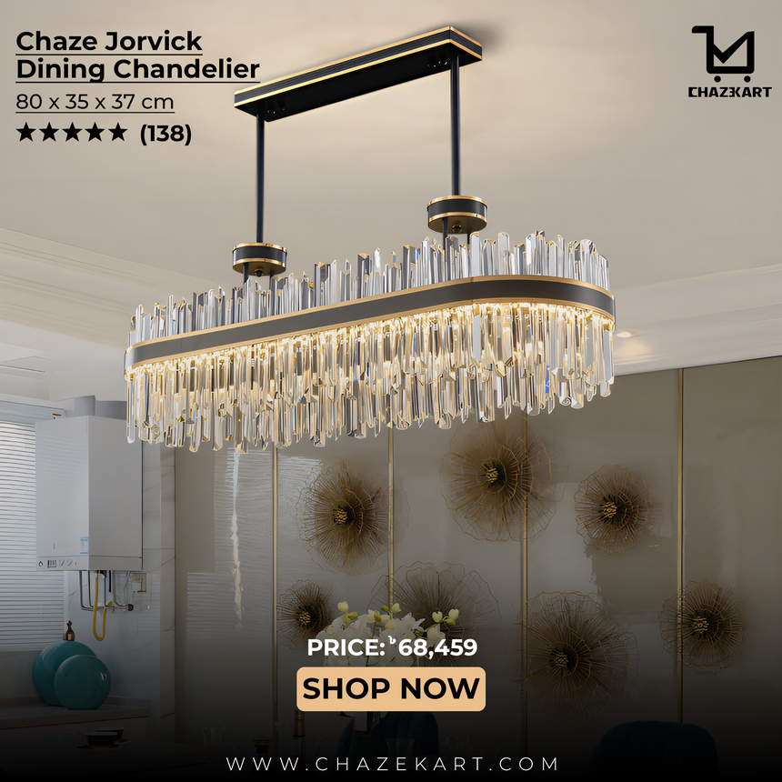 Chaze Jorvick, Dining Chandelier 80x35x37 cm