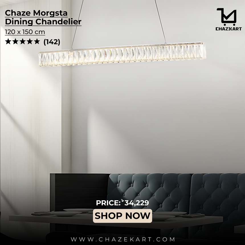 Chaze Morgsta, Dining Chandelier 120x150 cm