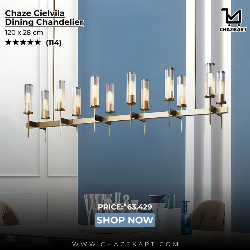 Chaze Cielvila, Dining Chandelier 120×28 cm
