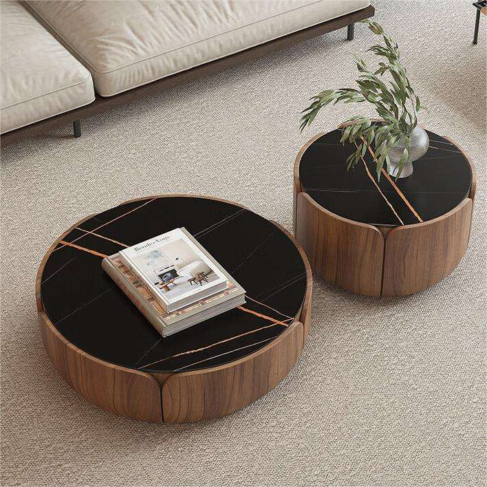 Chaze Cordora Center Table 30x85+40x50 cm Set of 2