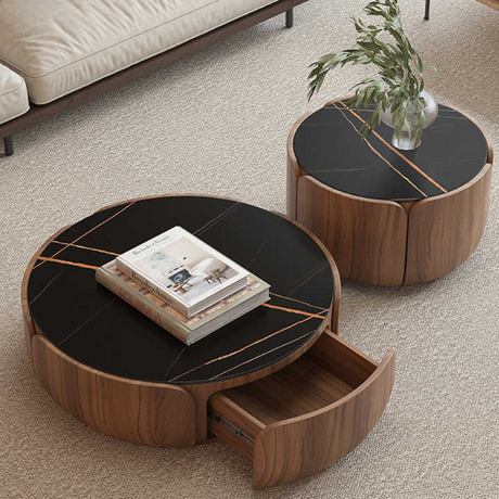 Chaze Cordora Center Table 30x85+40x50 cm Set of 2