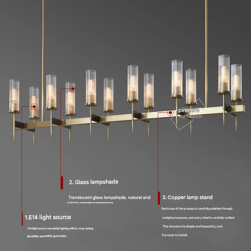 Chaze Cielvila, Dining Chandelier 120×28 cm
