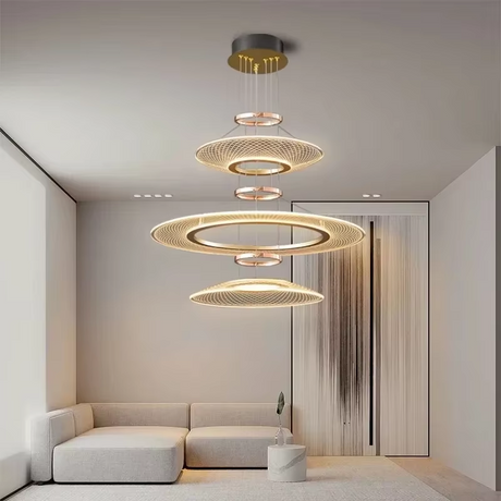 Chaze Tarnby, Living Room Chandelier 60x80x60x180 cm