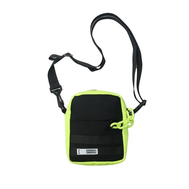 DAMOSHU Crossbody Bag, Green, 17x14x5 cm