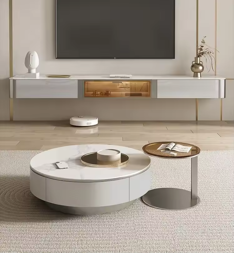 Chaze Havona Center Table 33x80+40x42 cm Set of 2