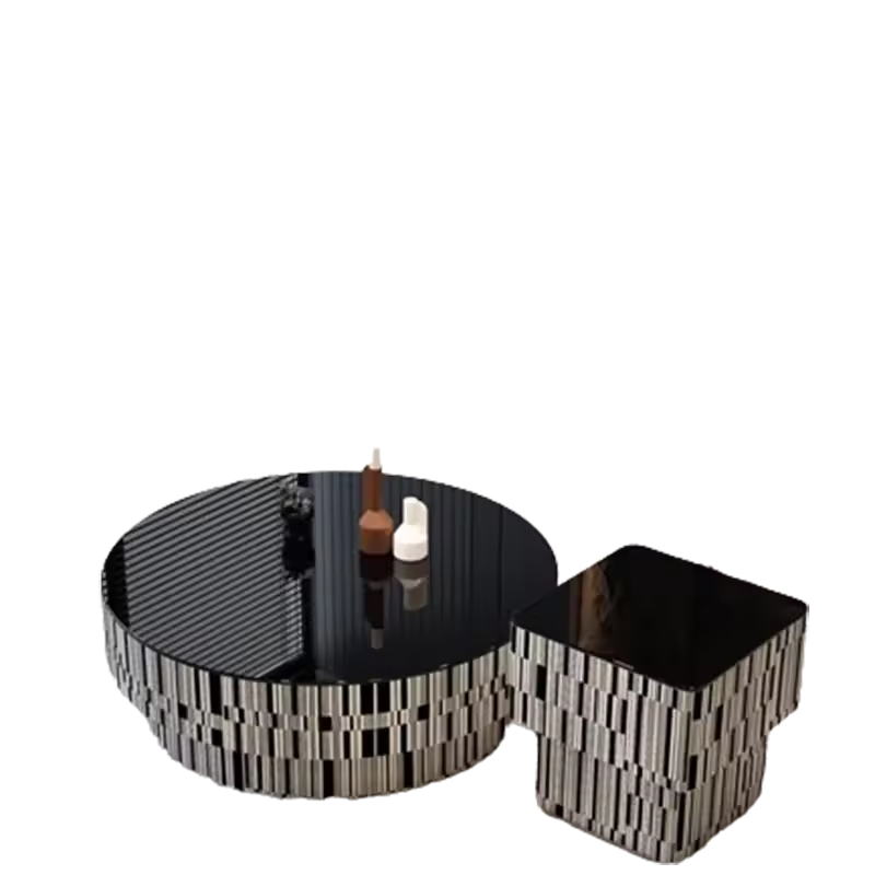 Chaze Trevona Center Table 30x90+40x40x40 cm Set of 2
