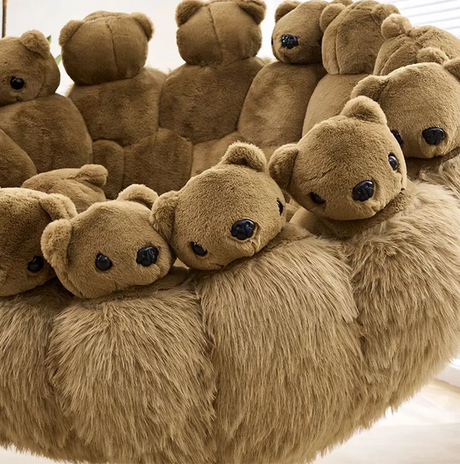Gilbert Teddy Bear Premium Single Arm Chair