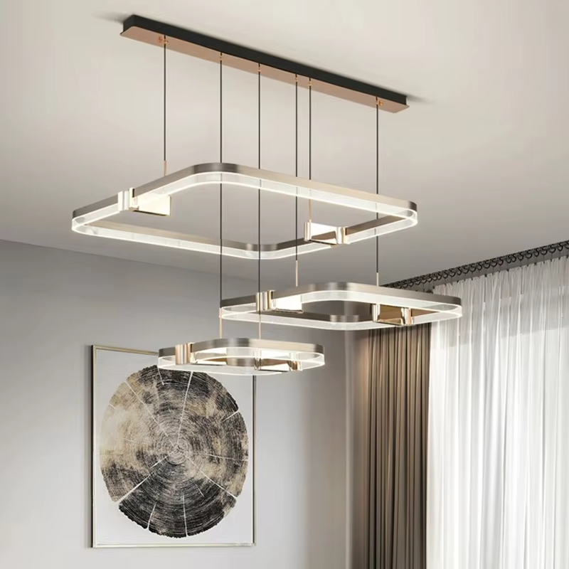 Chaze Lisbon, Living Room Chandelier 80x60x40x150 cm