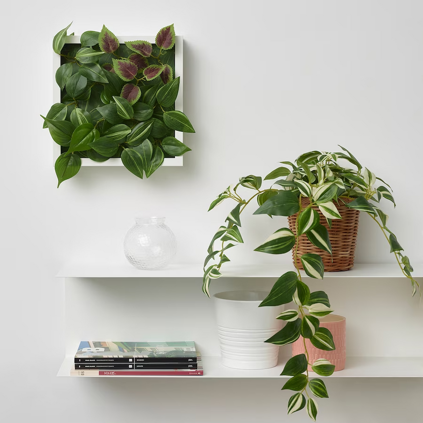 IKEA FEJKA Artificial plant, wall mounted/in/outdoor 26x26 cm