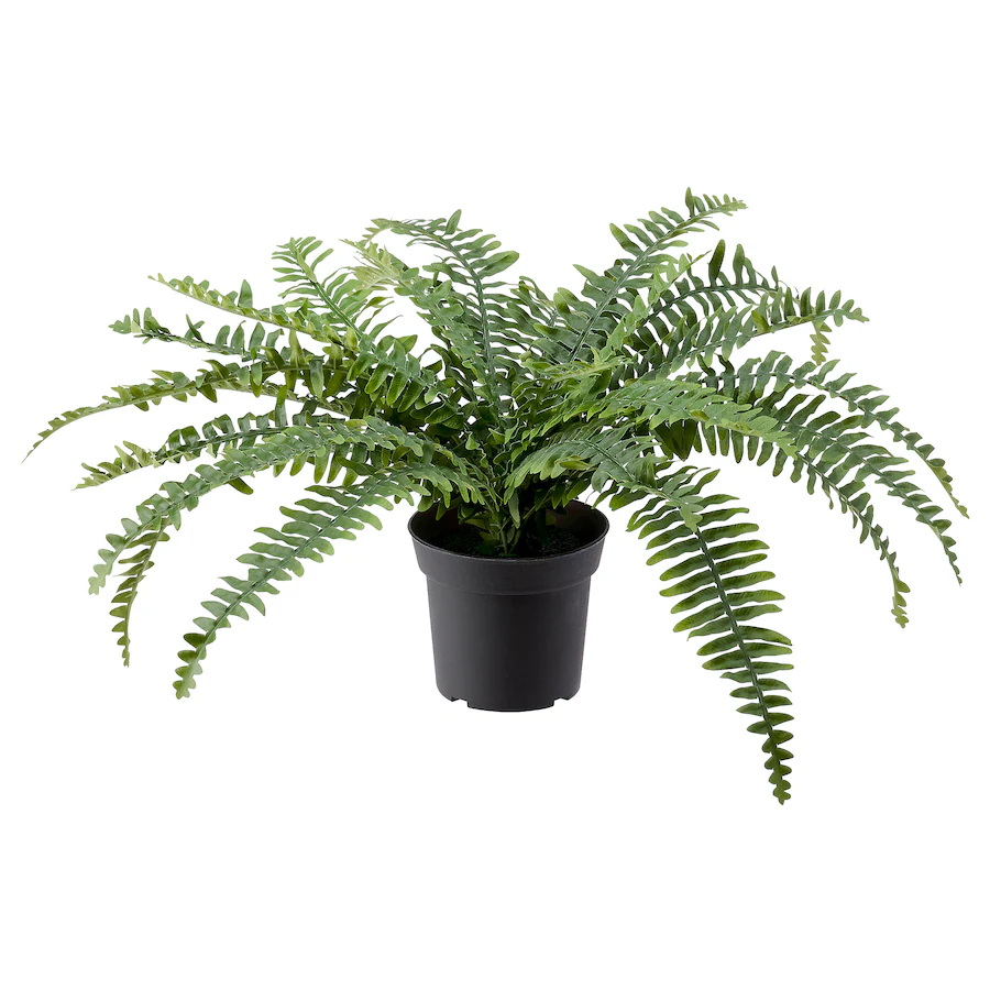 IKEA FEJKA Artificial potted plant, in/outdoor fern, 15 cm