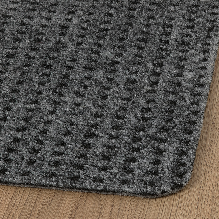 IKEA FRIKTION Door mat, grey, 38x58 cm