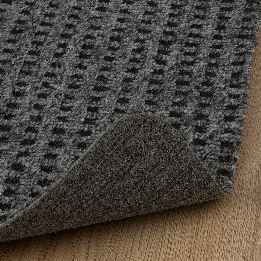 IKEA FRIKTION Door mat, grey, 38x58 cm