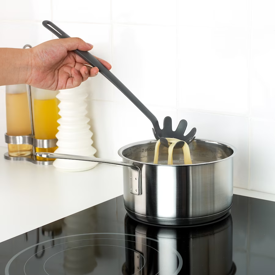 IKEA, FULLANDAD 5-Piece Kitchen Utensil set Grey