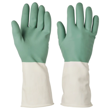 IKEA RINNIG cleaning gloves, green, M