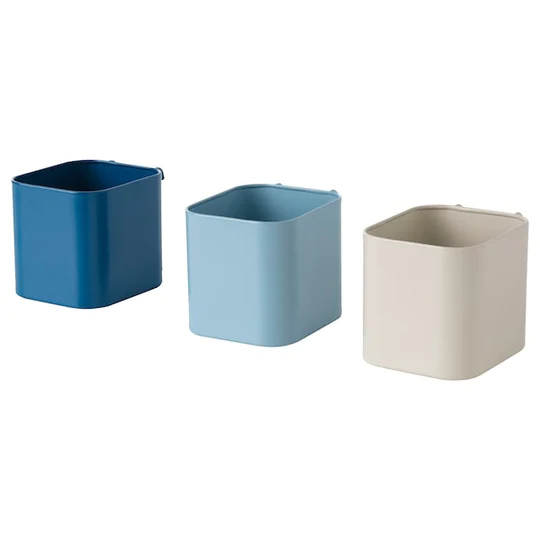 IKEA, SKADIS container assorted colours