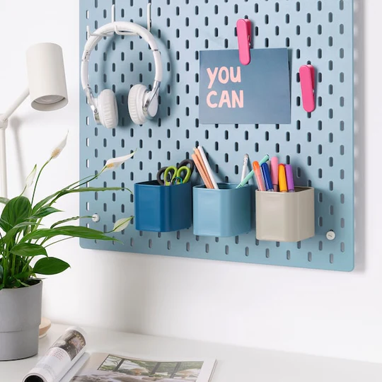 IKEA, SKADIS container assorted colours