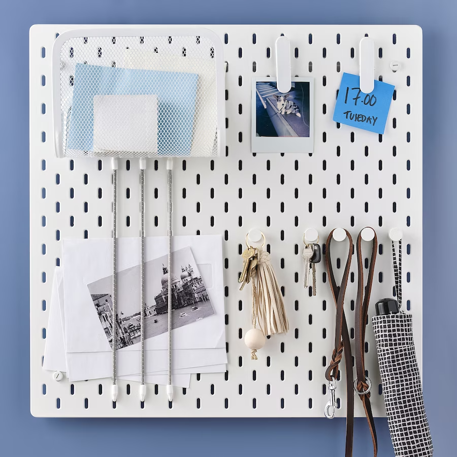 IKEA SKADIS Hook, white, 19 mm