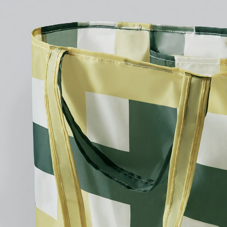 IKEA SKYNKE Tote bag, white/multicolour, 45x36 cm