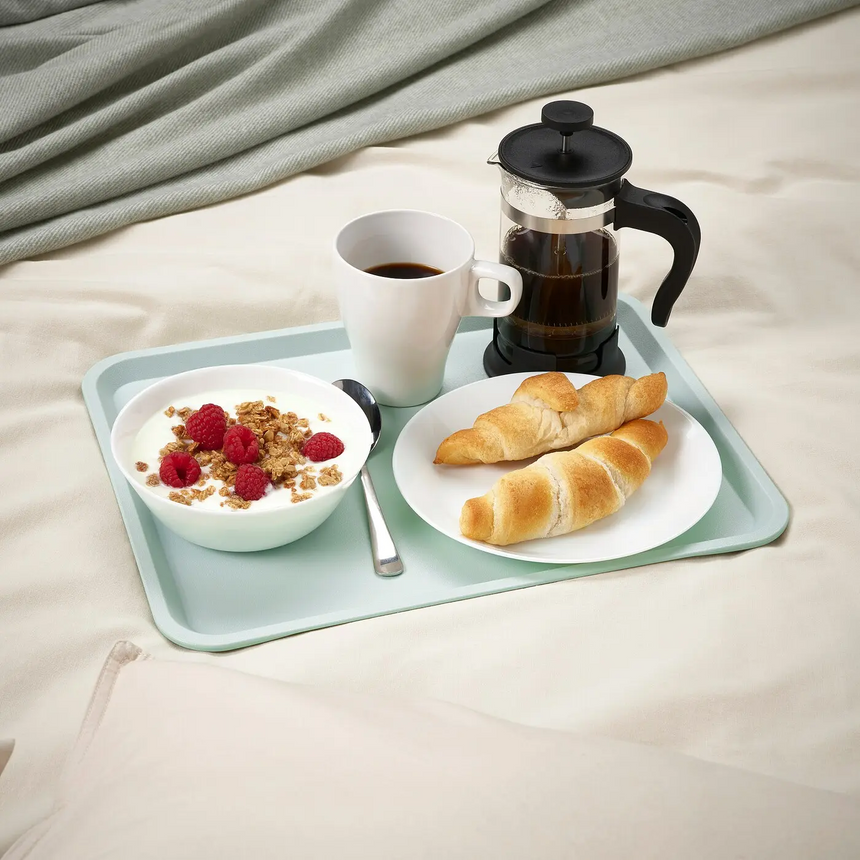 IKEA TILLGANG Tray, pale green, 37x29 cm