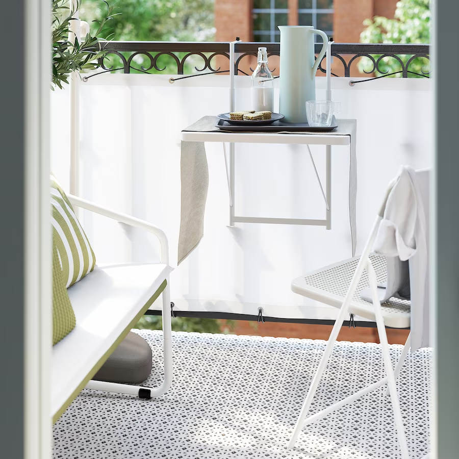 IKEA TILLGANG Tray, grey, 37x29 cm