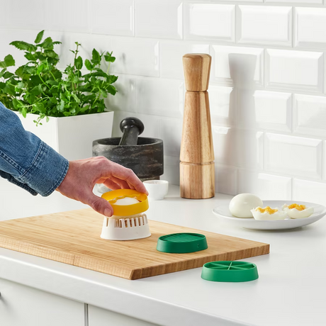 IKEA UPPFYLLD Egg Slicer, Set of 4, mixed colours