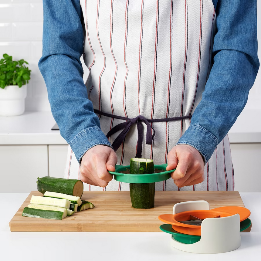 IKEA UPPFYLLD Fruit cutter, set of 4, mixed colors