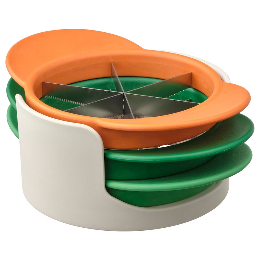 IKEA UPPFYLLD Fruit cutter, set of 4, mixed colors
