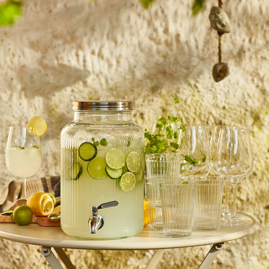 IKEA VARDAGEN jar with tap 5.0 L
