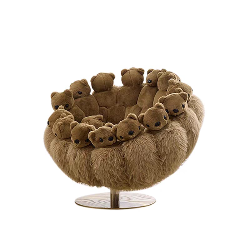 Gilbert Teddy Bear Premium Single Arm Chair