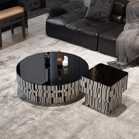 Chaze Trevona Center Table 30x90+40x40x40 cm Set of 2