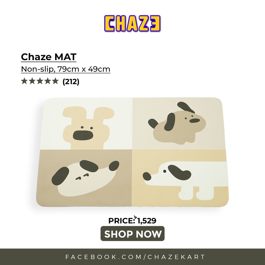 CHAZE MAT Non Slip, 79x49 cm